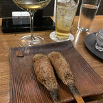 Wine to Sumibi Kushiyaki Ginza Teki - 