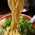 Chuka Soba Katayama Hon Ten - 中細のストレート麺　硬めで