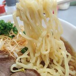 Kitakata Ramen Men Kaido - 醤油ねぎチャーシュー(大盛り、太麺)