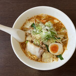 Menmen Hon Ten - 敦煌ラーメン（ノーマル、780円＋税）