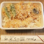 Kappou Inacho - 天丼(並)テイクアウト900円(容器代込み)