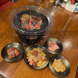 七輪焼肉を少量から！お一人様でも楽しめます！