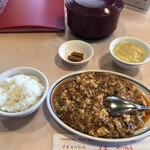 Ageo Sichuan Hanten - 四川風麻婆豆腐ランチ 1210円