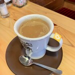 Komeda Coffee Ten Horyuji Ten - 豆乳オーレ。500円