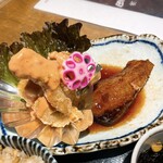 Kitahama Yoshida - 唐揚げ＆鰤の照り焼き