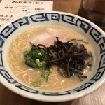 だるま舎 - 豚骨ラーメン　600円