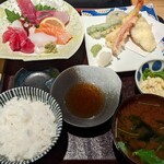 Seafood Izakaya Kairyuu - ミックス定食