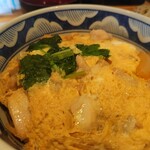 Soba Dokoro Yamawasabi - セットの親子丼