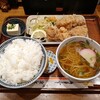 Kosaka Naniwa Soba - 唐揚げ定食（860円）