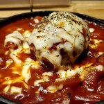 大衆酒場 わいけい - 煮込みハンバーグ