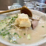 Taiyo Ken Fufu Ramen - お餅入り