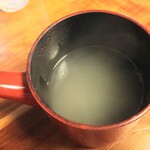 増山城 蔵蕃そば - 蕎麦湯