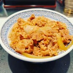 Yoshinoya Shinumeda Shokudogai Ten - 牛丼アタマの大盛り