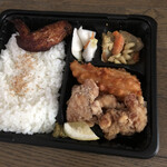 Kindori - ミックス弁当（税込610円）手羽先（税込100円）