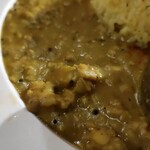 Spice Curry Ya Pankun no Curry - レンズ豆と鶏ひき肉のカレー。