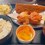 Otaru Naruto Ya Yoichi Kurokawa Ten - ホッケから揚げ定食