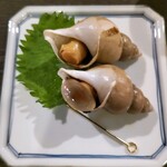 Ouchi Bistro chou-chou - バイ貝の煮付け500円