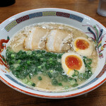 Nagahama Ramen Hakata Ya Yokogawa Ten - こってりラーメン煮卵