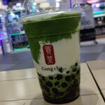 Gong cha Rarapotonagoyaminatoakurusuten - 【期間限定】年に一度の新茶の季節
                        
                        ◆『特選一番摘み抹茶フローズン』(630えん)
                        ✿【トッピング】タピオカ(➕80えん)
                        
                        