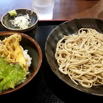 Soba Dokoro Totsukiya - 天丼セット：950円