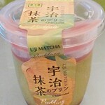 Chateraise Nogawa Ten - ★★★★宇治抹茶のプリン 120円 アンコが底に敷かれ抹茶も感じられる！抹茶の風味が弱いのが残念！