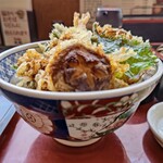 Soba Dokoro Marumatsu Esuparu Fukushima Ten - どんぶりもちゃんとした器です。