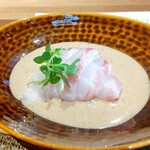 Onomichi Hansei - 特製鯛茶漬け　胡麻ダレ　しまなみリーフ