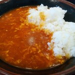 Marugame Seimen Orinasu Mo-Ru Ten - トロみのあるトマたまカレー