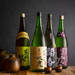 Sumibi Yakitori Gonbee Minamihorie Ten - 季節の日本酒