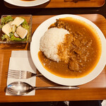 Cafe Basha no Tobira - 香りとコクのチキンカレー セット@850