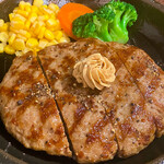 Ikinari Steak Ion Akashi Shopping Center Ten - ワイルドハンバーグ《写真は300g》