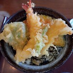 あが家 - ミニ天丼