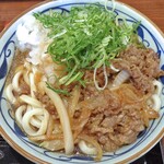 丸亀製麺 - 鬼おろし肉ぶっかけ（大）