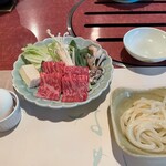 Hotel Hana no Yu - 牛鍋＆うどん