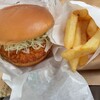 モスバーガー - 料理写真:海老カツバーガー＋ポテト