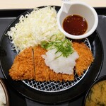 Matsu no Ya Hanazonocho Ten - 令和4年7月
      おろしポン酢ロースカツ定食 通常690円→特別価格500円