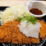 Matsu no Ya Hanazonocho Ten - 令和4年7月
      おろしポン酢ロースカツ定食 通常690円→特別価格500円