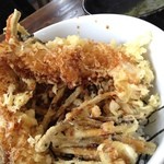 ふく福　そばいち - わらじ天丼