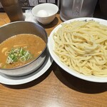 Fujiyama 55 Verusauoku Nishio Ten - 濃厚つけ麺　￥902 フジヤマ盛　（麺＋1.5玉　スープ1.5倍）　￥484