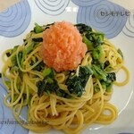 COCO'S Yamaguchi Ube Kuko Ten - おろし明太子と広島菜パスタ