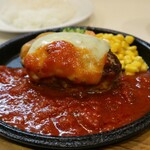 Hamburger Steak & Steak Lolo - イタリアンチーズハンバーグ(レギュラー・1030円)