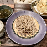 Teuchi Soba Takaki - 『ざる蕎麦+かき揚げ』様(750円+500円※税抜)