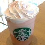 Starbucks Coffee Tsutaya Seto Ten - 桃MOREフラペチーノ(　ﾟдﾟ)ﾝﾏｯ!