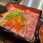 Teppanyaki Ikka - 卵黄割ります