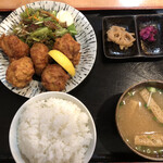 Sumibi Dining Tatsuya - 唐揚げ定食¥900