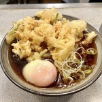 Kameya Kanda Nishiguchi Ten - 天玉そば（470円）