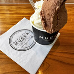 Mori no Gelateria MUCCA - ダブル　400円税込