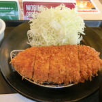 松乃家 - 料理写真:みそロースかつ定食