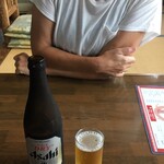 Aji no Daishin - キャーーーチンカチンカの冷やっこいルービーヽ(´o｀
                        
                        
                        ってコレは食べログの撮影用。
                        
                        飲んだのは妻だけ。
                        
                        
                        
                        