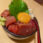 Maguro to Shingen Dori Private room Iseya Kinshicho Ten - スイカ丼　1,380円